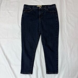 Democracy ladies Dark Indigo Ankle Jeans size 12P